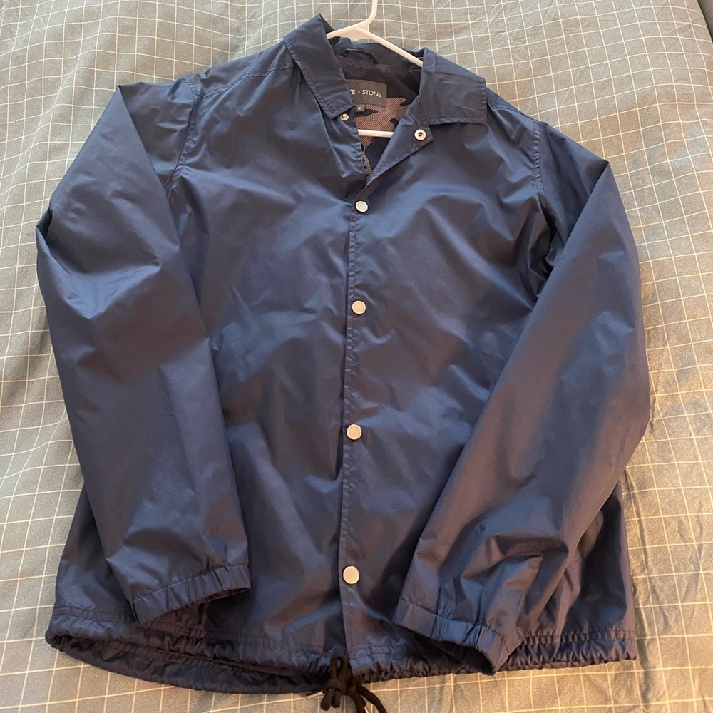 Slate and Stone nylon windbreaker